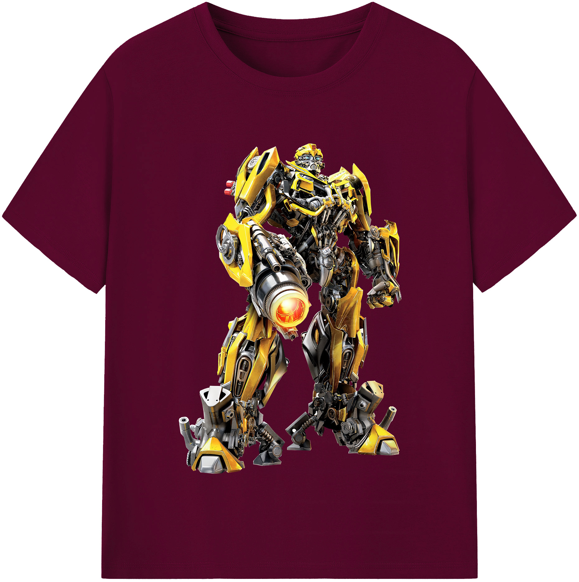 （画像用） Transformers トランスフォーマー レディースカジュアルプリントTシャツ（綿100％）